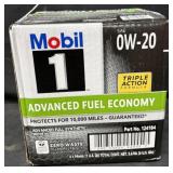 6- 1Qt. Bottles of Mobil 1 SAE 0W-20 Motor Oil