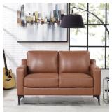 (MSRP: $399) Serta Fleming Faux Leather Loveseat