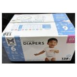 138ct. Box of Size 6 Premium Diapers