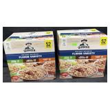 2- 52ct. Boxes of Quaker Variety Instant Oatmeal