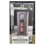 Infrared Wood Tower Heater. Not tested