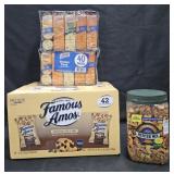 Lance snack crackers 40 variety pack. Famous Amos