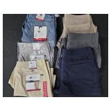 Men's size 34 shorts, size 34x30 jeans and size