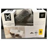 Womenï¿½s Size 8 Suede & Sherpa Slippers