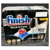 100ct. Box of Finish Powerball Quantum Dishwasher