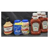 Yum Yum sauce 32oz. 2- Kraft mayonnaise 30oz