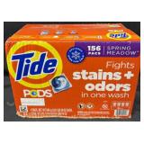 156ct. Box of Tide Laundry Detergent Pods