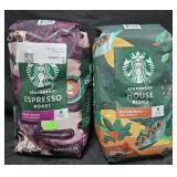 Starbucks Whole bean coffee: Espresso roast and