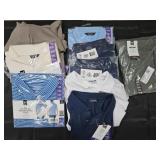 Men's size 2XL polo shirts, hoodie and size 4XL