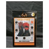 RealTree adult heated gloves size Small/Medium.