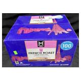 100ct. Box of French Roast Single Serve Cups (May