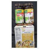 2- Knorr Beef Bouillon 40.5oz each. Chicken broth