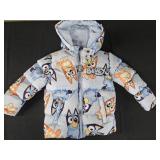 Child's size 6/7 Bluey winter coat. New w/ tags