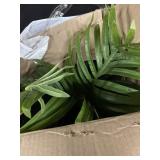 Faux 60' Areca Palm in Boho-Style Handled Basket