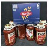 6- 1lb. Boxes of Barilla Elbow Macaroni (July 1,