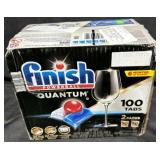100ct. Box of Finish Powerball Quantum Dishwasher