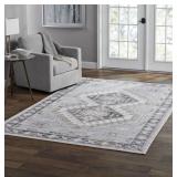 Everwash Washable Area Rug, 6ï¿½6ï¿½ x 9ï¿½6ï¿½