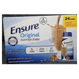 Ensure chocolate nutritional shakes 24 pack 8oz