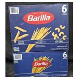 Barilla pasta: 6 box variety pack. 6 pack thin
