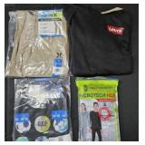 Boy's size 10/12 Levi's hoodie, pants, shirt and