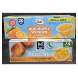 Dole Mandarin oranges 20 single serve cups. Diced