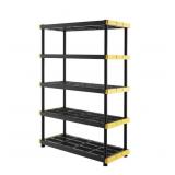 5-Tier Heavy-Duty Shelf, 48''W x 20''D x 72''H