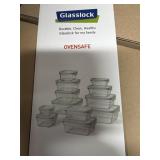 24pc. Glasslock Oven Safe Food Storage Set