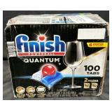 100ct. Box of Finish Powerball Quantum Dishwasher