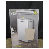 Eko stainless steel 13 gallon motion sensor trash