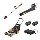 (MARP $249.98) Worx 40v Combo, Includes 20' Push