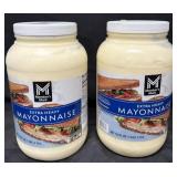 2- 1 Gallon Tubs of Extra Heavy Mayonnaise (Oct