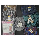 Women's size Medium dresses and bath robe. New w/