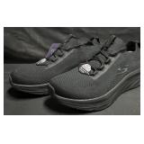 Ladies Skechers work sneaker, size 10, black