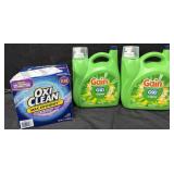 2- 170fl.oz. Jugs of Gain Oxi Laundry Deterrgent