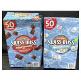 2- 50ct. Boxes of Swiss Miss Hot Cocoa Pouches (1
