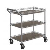 NSF 3-Tier Heavy-Duty Commercial Utility Cart,