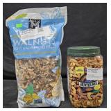 Walnuts halves and pieces 48oz. Hunter Mix 36oz