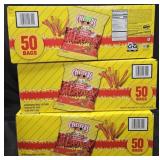 3- Chester's flamin hot fries 50 snack size bags