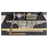 6' bench grinder, 5 levels, I-Beam, magnetic