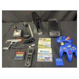 Nintendo WII and group of electronic games, 2