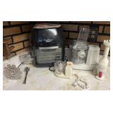 4 kitchen appliances: Power Air Fryer oven with