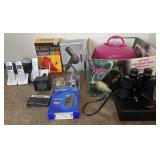 Group of electronics & binoculars, beatable