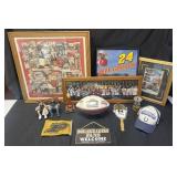 Group of sports collectibles: Colts, Purdue &