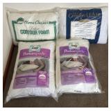 4 pillows in original packaging