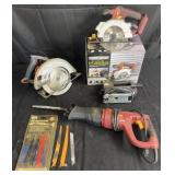 Group of saws: Model 5150 Skilsaw, cordless