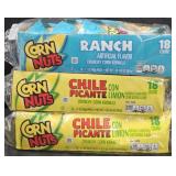 Corn Nuts: 2- Chile Picante 18 snack bags each.
