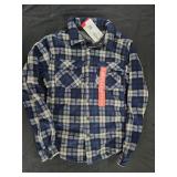Men's size X-Small fleece shacket. New w/ tags