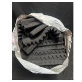 Acoustic Foam Panels Soundproofing Black