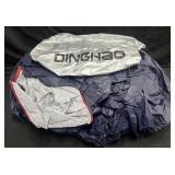 DINGHAO Tent Lightweight Portable SilverBlue