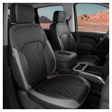 RIDEPOSH Waterproof Seat Covers Silverado BlackGre